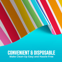 Bright Vibes Plastic Tablecover 54