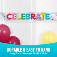 Bright Vibes Party Banner