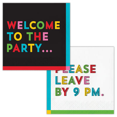 Snarky Celebration Welcome Luncheon Napkins
