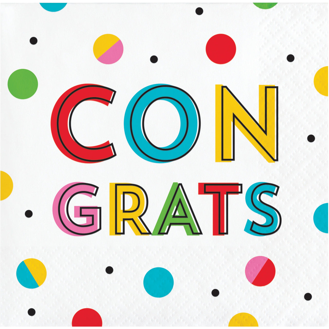 Snarky Celebration Congrats Beverage Napkins (16/Pkg)