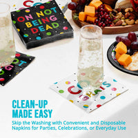 Snarky Celebration Congrats Beverage Napkins (16/Pkg)