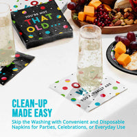 Snarky Celebration Not Old Beverage Napkins (16/Pkg)
