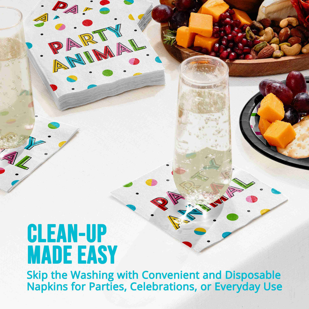 Snarky Celebration Beverage Napkins (16/Pkg)