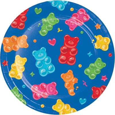 Gummy Bear Bash Dinner Plates 9"