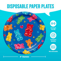Gummy Bear Bash Dinner Plates 9