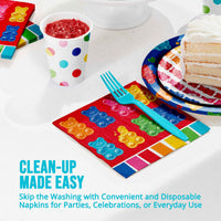 Gummy Bear Bash Luncheon Napkins (16/Pkg)