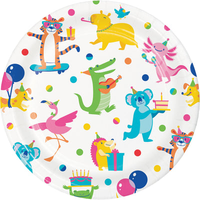 Animal Jamboree Dinner Plates 9"