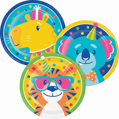 Animal Jamboree Luncheon Plates 7"