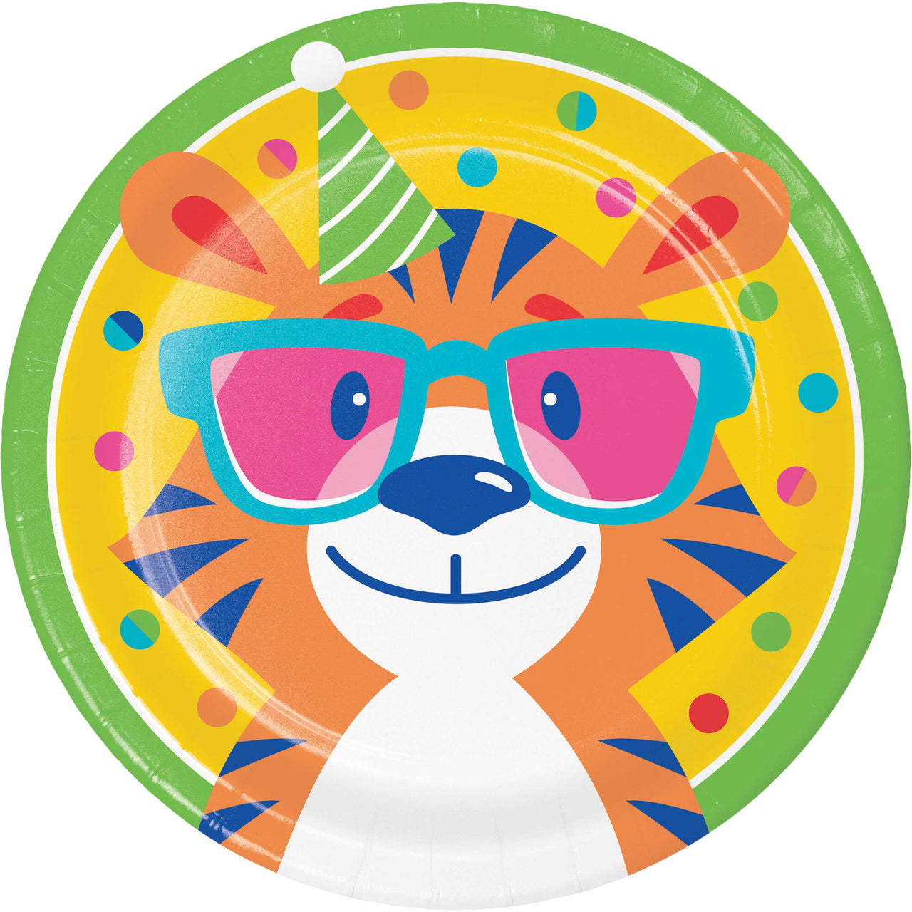 Animal Jamboree Luncheon Plates 7" (8/Pkg)