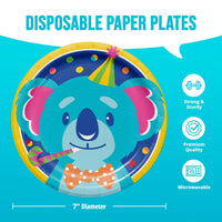 Animal Jamboree Luncheon Plates 7