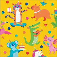Animal Jamboree Luncheon Napkins