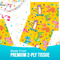 Animal Jamboree Luncheon Napkins (16/Pkg)