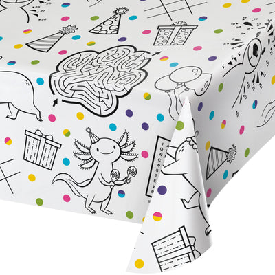 Animal Jamboree Plastic Tablecover 54" x 84"