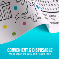 Animal Jamboree Plastic Tablecover 54