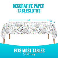 Animal Jamboree Plastic Tablecover 54