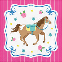 Horse Charm Luncheon Napkins
