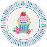 Floral Cake Luncheon Plates 7