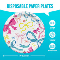 Bow Bash Dinner Plates 9