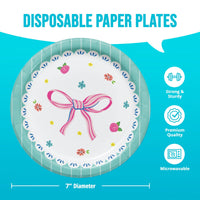 Bow Bash Luncheon Plates 7