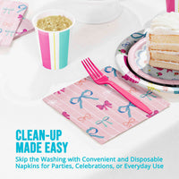 Bow Bash Luncheon Napkins (16/Pkg)