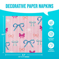 Bow Bash Luncheon Napkins (16/Pkg)