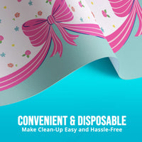 Bow Bash Plastic Tablecover 54