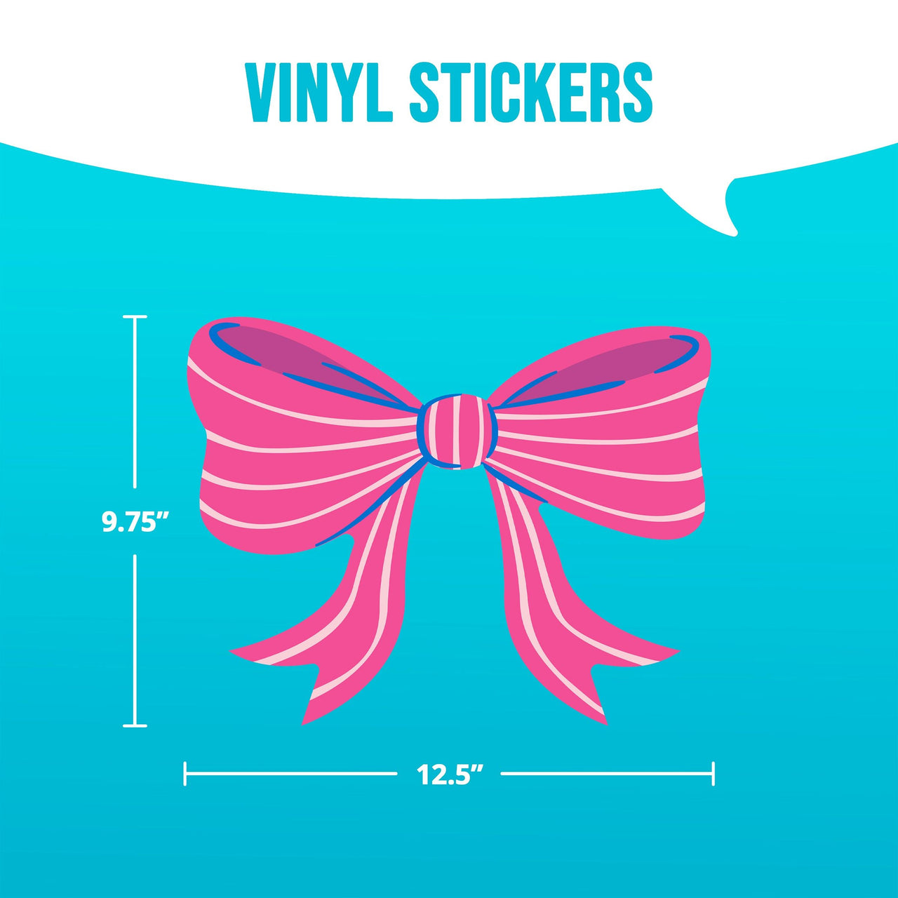 Bow Bash Cutouts (3/Pkg)