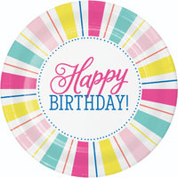 Birthday Brights Dinner Plates 9