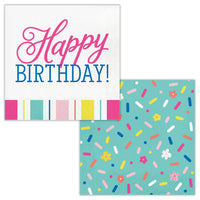 Birthday Brights Luncheon Napkins