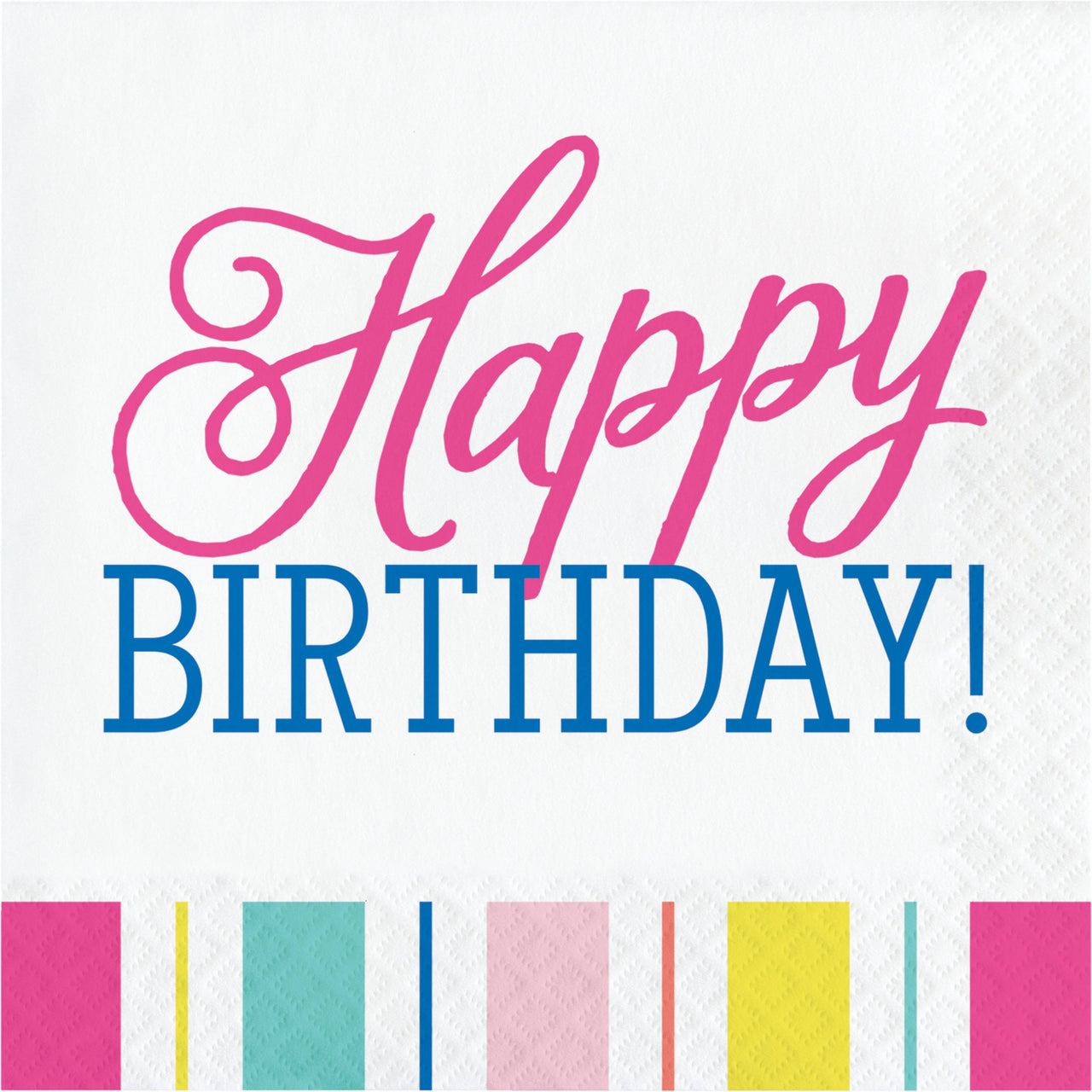Birthday Brights Luncheon Napkins (16/Pkg)
