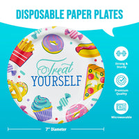 Birthday Treats Luncheon Plates 7