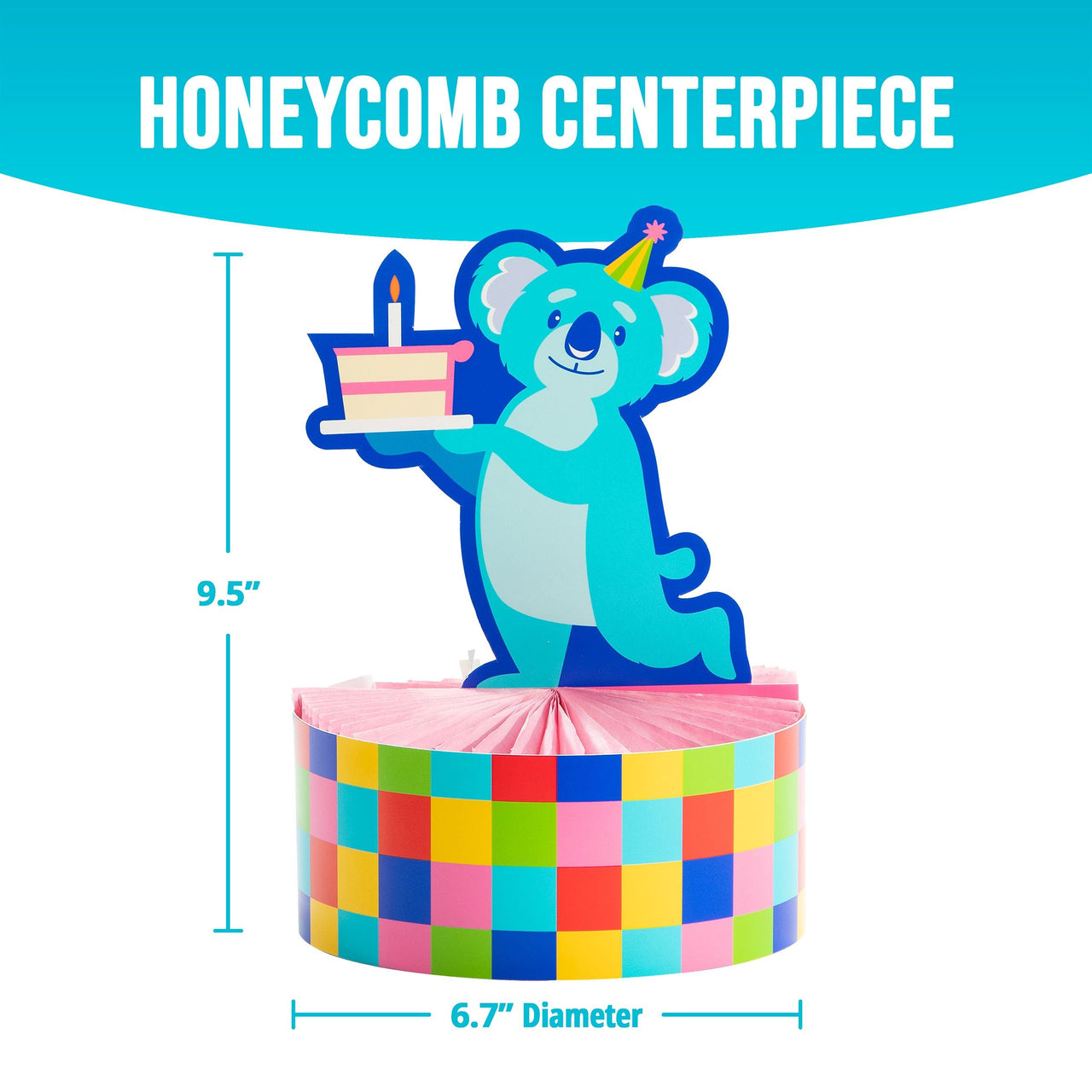 Animal Jamboree Centerpiece (3/Pkg)