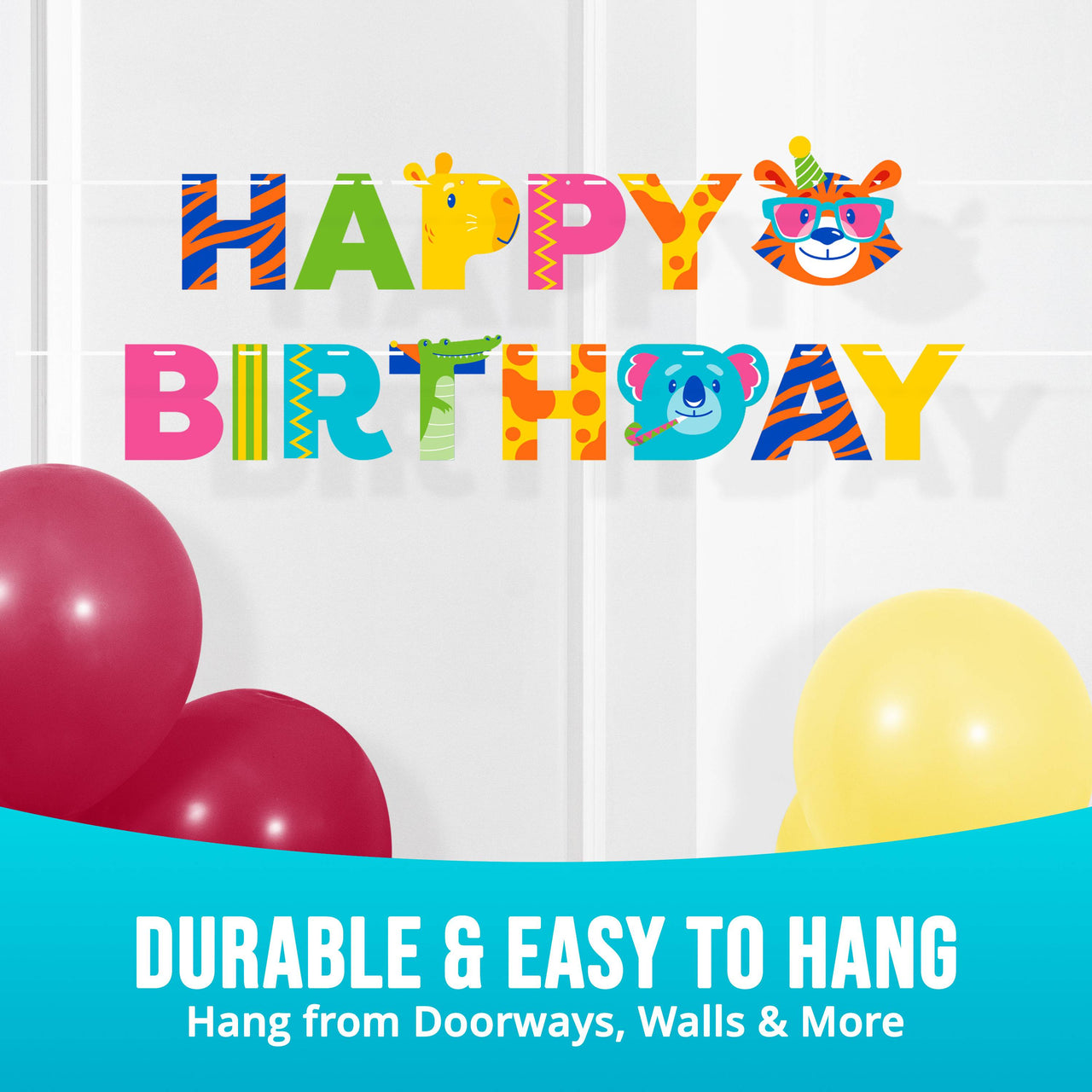 Animal Jamboree Party Banner