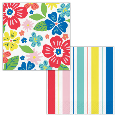 Abundant Florals Luncheon Napkins