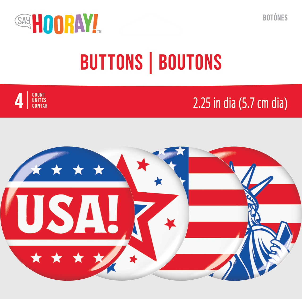 Patriotic Party Favors (4/Pkg)
