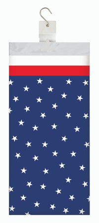 Patriotic Plastic Tablecover 54