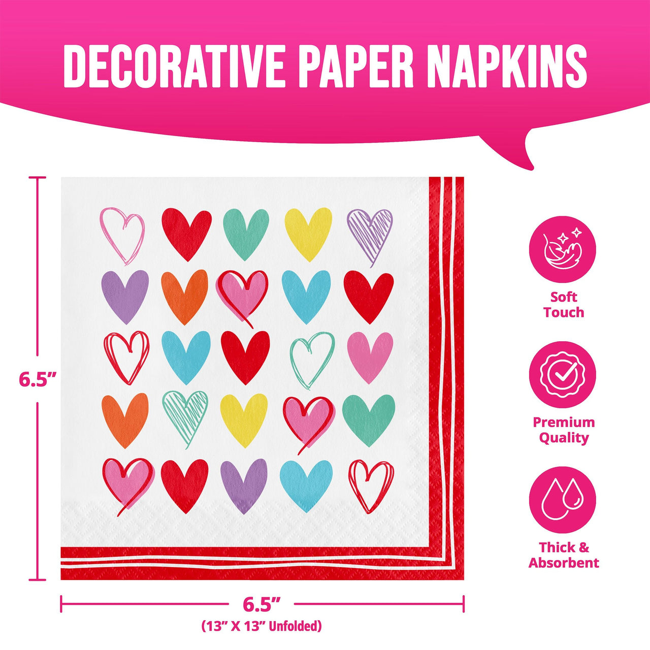 Color Crush Luncheon Napkins (16/Pkg)