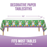 Hoppy Trails Plastic Tablecover 54