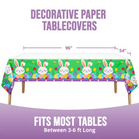 Hoppy Trails Plastic Tablecover 54