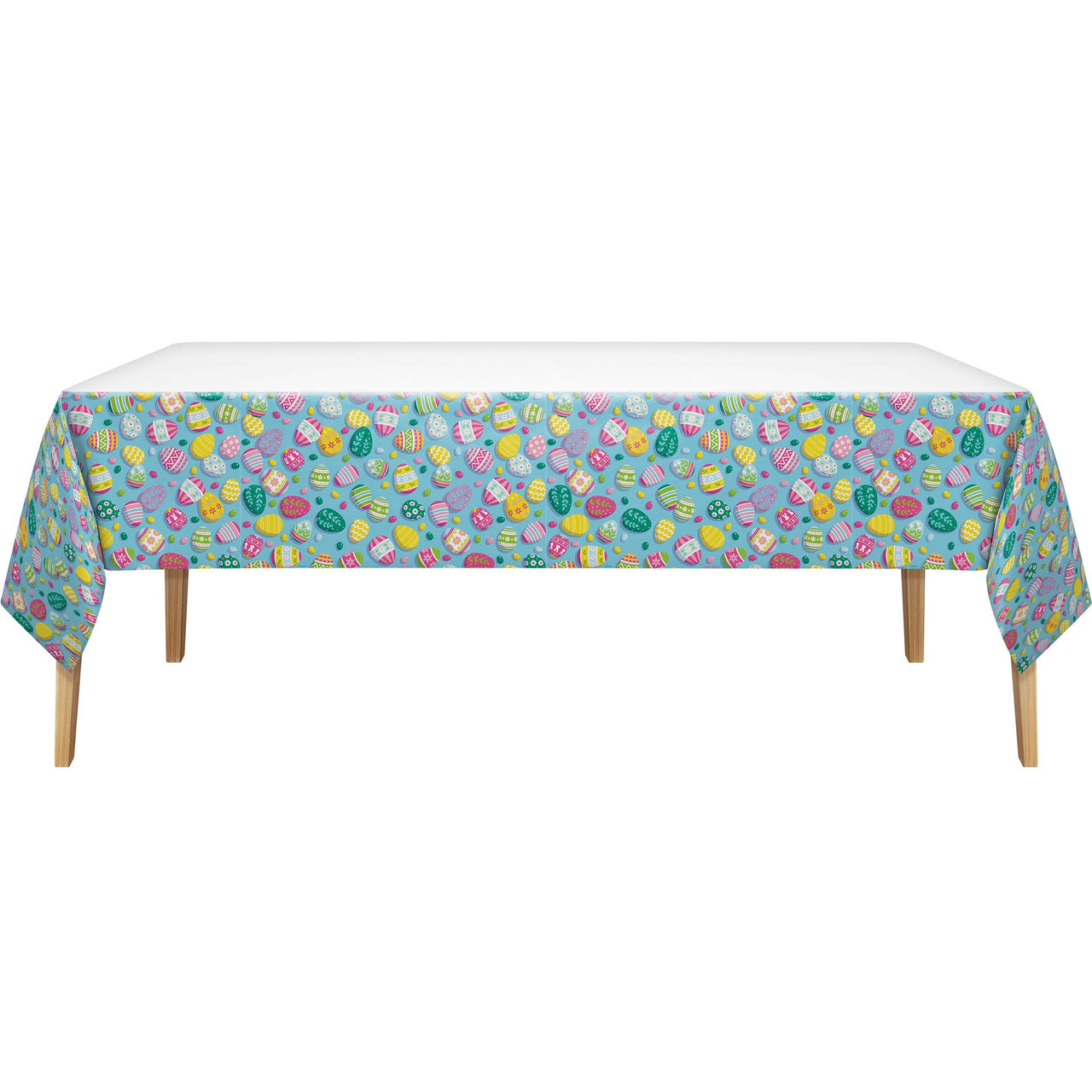 Eggsplosion Jellybean Plastic Tablecover 54" x 96"