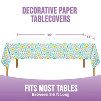 Eggsplosion Jellybean Plastic Tablecover 54