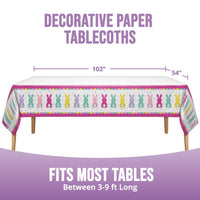 Eggstra Easter Plastic Tablecover 54