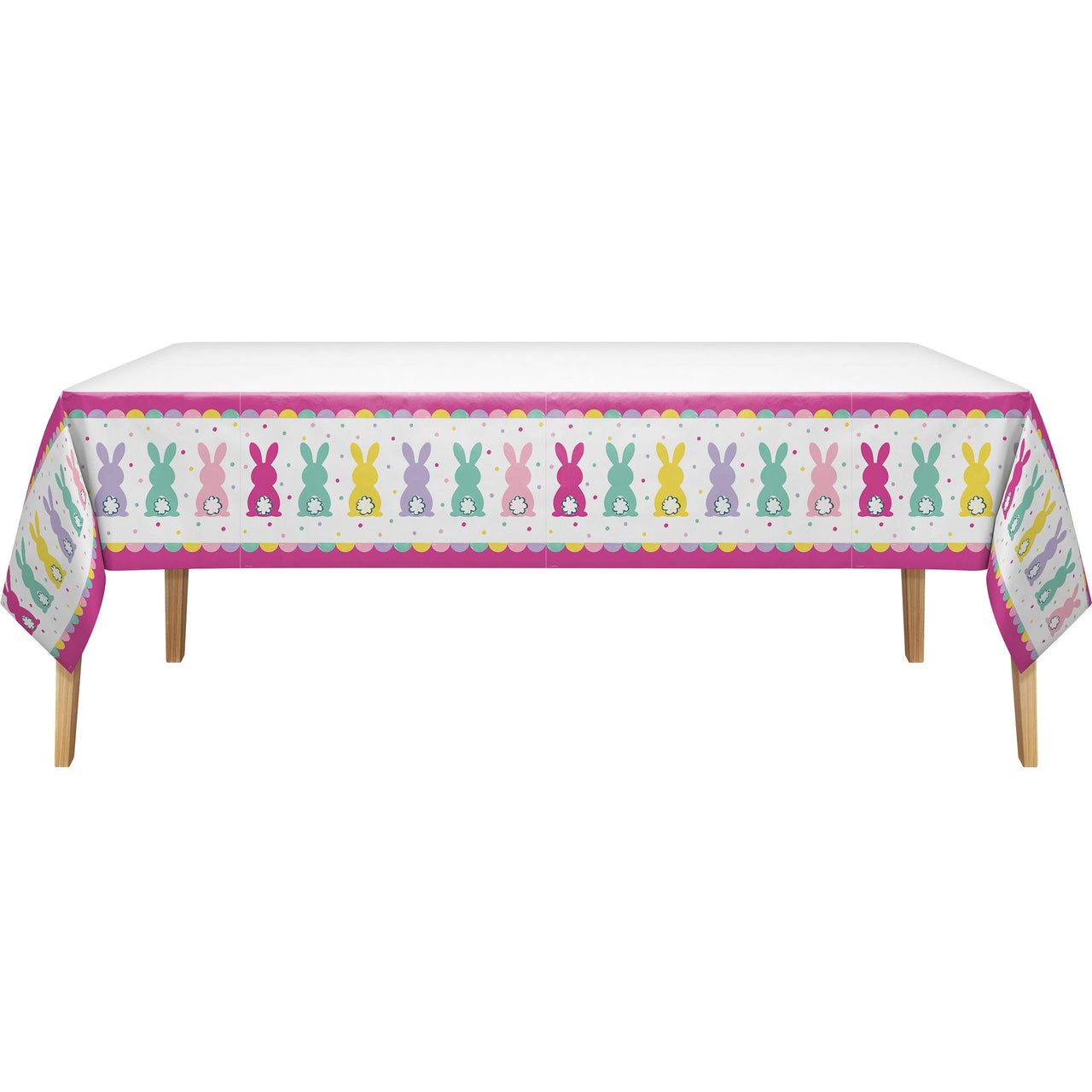 Eggstra Easter Plastic Tablecover 54" x 96"
