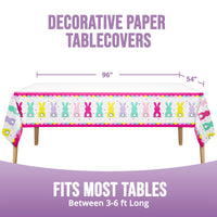 Eggstra Easter Plastic Tablecover 54