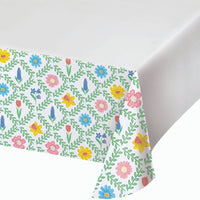 Easter Meadow Plastic Tablecover 54