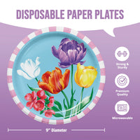 Garden Glow Dinner Plates 9