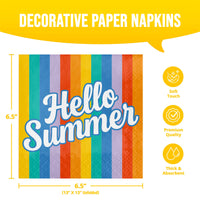 Sun Kissed Luncheon Napkins (16/Pkg)