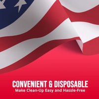 Flag Flair Plastic Tablecover 54
