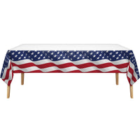 Flag Flair Plastic Tablecover 54