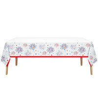 Liberty Lights Plastic Tablecover 54